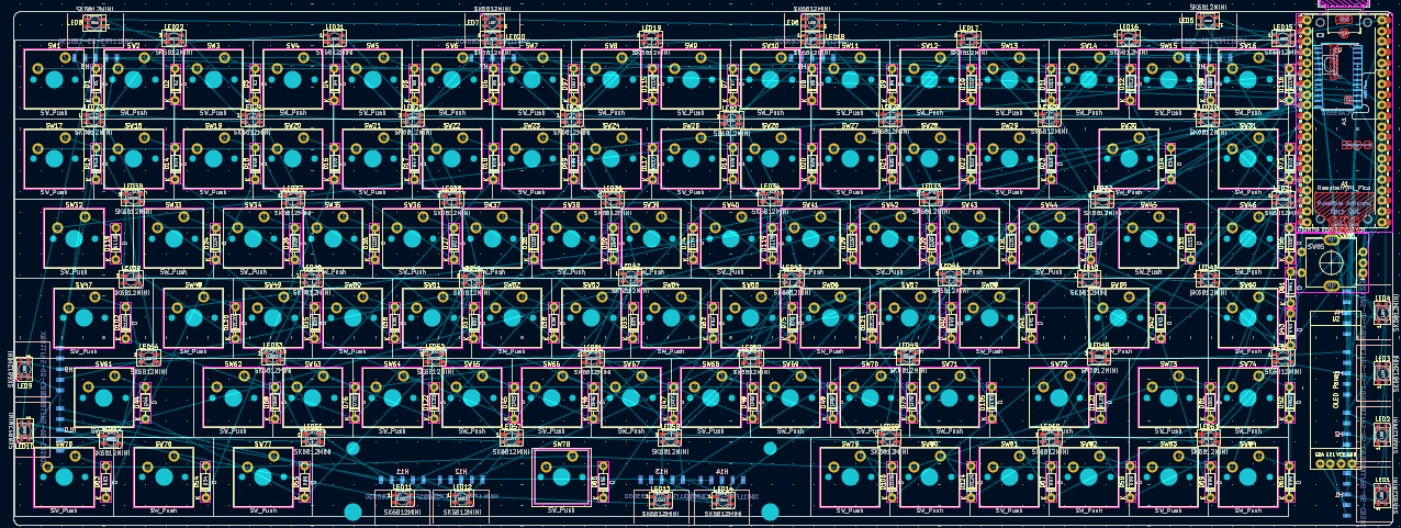 All keyboard LEDs